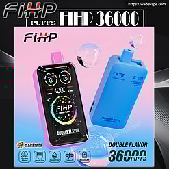 fihp 36000 puffs double flavors original genuine disposable vape type c charging port fihp 36k customizable fast shipping