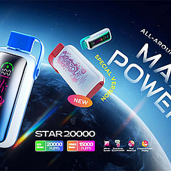 vozol star 20000 puffs original vozol 20k lcd mirror screen disposable electronic cigarettes eu warehouse 3 5 days delivery
