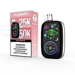 mr.goodie dual mode king 50000 puffs 25k & 50k dual mode switching original genuine mr.goodie 50k customizable. fast shipping
