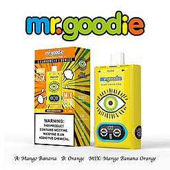 mr.goodie 60000 puffs adjust flavor king 60k 3 flavor switching original genuine mr.goodie 60k 3in1 customizable. fast shipping