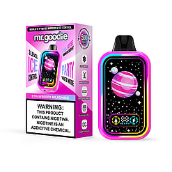 mr.goodie 50000 puffs adjustable ice level original genuine mr.goodie 50k puffs led display customizable. fast shipping