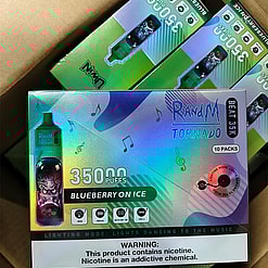 uwin randm tornado beat 35000 puffs original genuine 35k puffs music mode type c charging port led display customizable. fast shipping