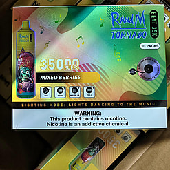 uwin randm tornado beat 35000 puffs original genuine 35k puffs music mode type c charging port led display customizable. fast shipping