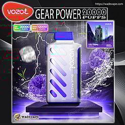 vozol gear power 20000 puffs original vozol 20k led display disposable electronic cigarettes eu warehouse 3 5 days delivery