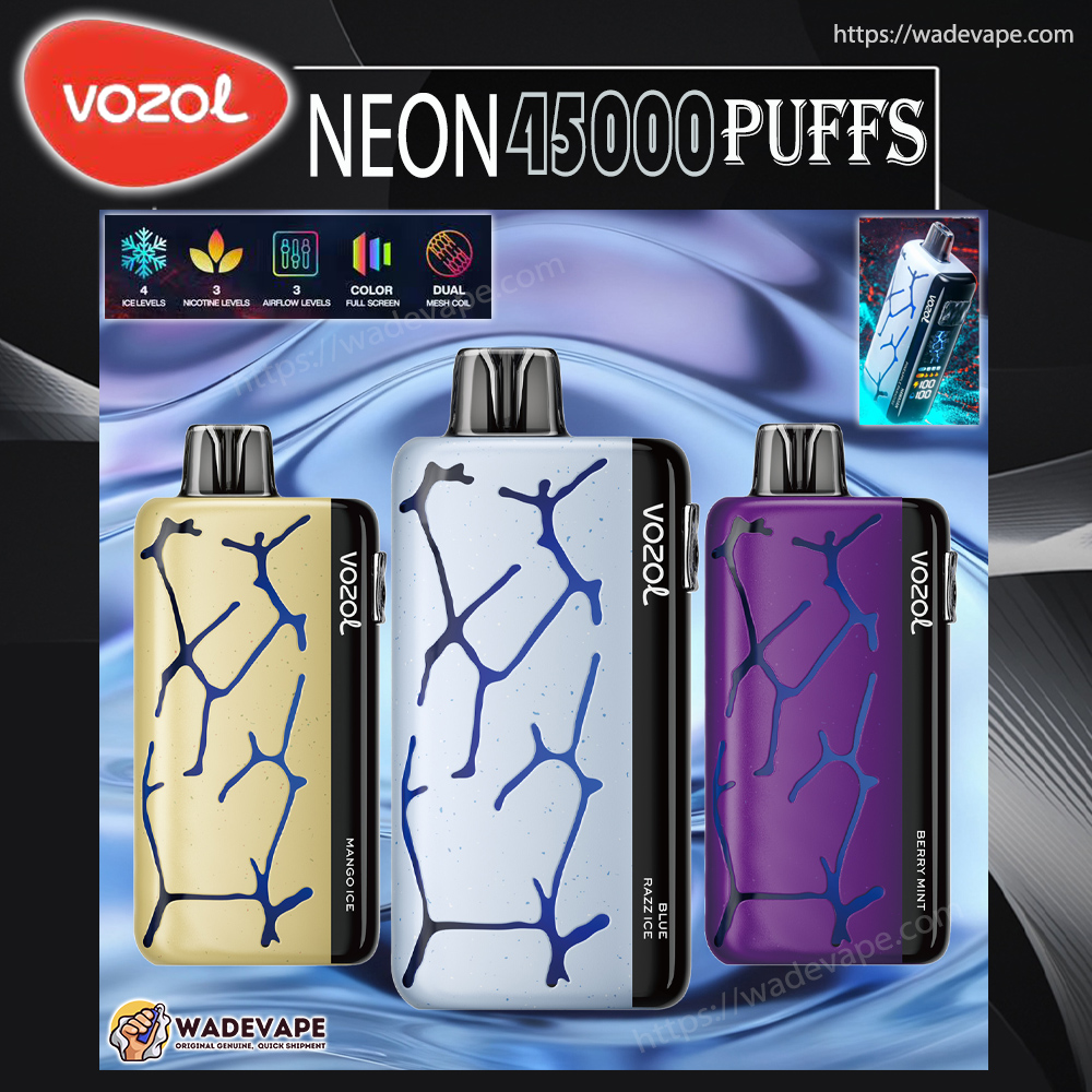 vozol neno 45000 puffs original vozol 45k lcd screen disposable electronic cigarettes eu warehouse 3 5 days delivery