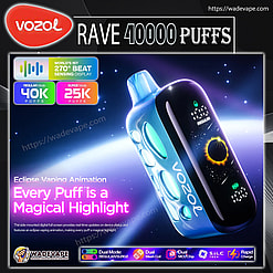 vozol rave 40000 puffs original vozol 40k lcd screen disposable electronic cigarettes eu warehouse 3 5 days delivery