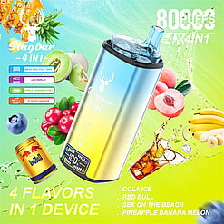 stag bar 4in1 80000 puffs original stag bar 80k four flavors to switch freely led display disposable electronic cigarettes eu warehouse 3 5 days delivery
