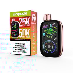 mr.goodie dual mode king 50000 puffs 25k & 50k dual mode switching original genuine mr.goodie 50k customizable. fast shipping