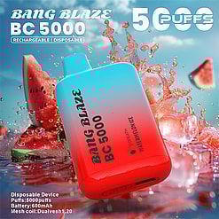 bang blaze bc 5000 puffs original bang blaze 5k puffs vape type c disposable e cigarettes customizable. fast shipping