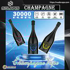 soliras champagne 30000 puffs original champagne vape 30k puffs led display type c port disposable e cigarettes customizable. fast shipping