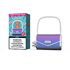 vaprivee 50000 puffs original vaprivee 50k handbag disposable vape led display type c charging port customizable. fast shipping