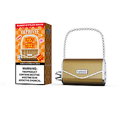 vaprivee 50000 puffs original vaprivee 50k handbag disposable vape led display type c charging port customizable. fast shipping