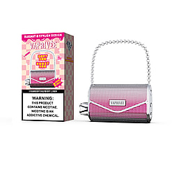 vaprivee 50000 puffs original vaprivee 50k handbag disposable vape led display type c charging port customizable. fast shipping