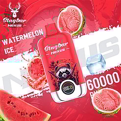 スタッグバー 60000 パフ オリジナルスタッグバー ネクサス 60k ベイプ LED ディスプレイ画面タイプ c ポート使い捨て電子タバコ eu 倉庫 3 5 日配達