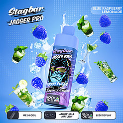 スタッグバー 40000 パフ オリジナル スタッグバー ジャガー プロ 40k ベイプ LED 表示画面 タイプ c ポート 使い捨て電子タバコ eu 倉庫 3 5 日配達