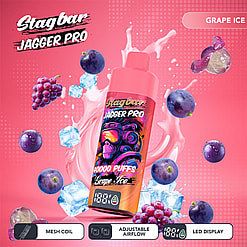 スタッグバー 40000 パフ オリジナル スタッグバー ジャガー プロ 40k ベイプ LED 表示画面 タイプ c ポート 使い捨て電子タバコ eu 倉庫 3 5 日配達