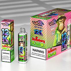 uor 12000 puffs original uor crystal 12k vape led rainbow lights type c port disposable e cigarettes customizable. fast shipping