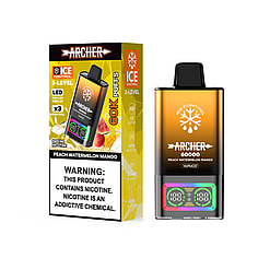 vapmod archer 60000 puffs original archer 60k disposable vape led display type c charging port customizable. fast shipping