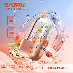vopk btc 35000 puffs original vopk btc 35k smart curved screen type c port disposable e cigarettes customizable. fast shipping