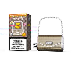 vaprivee 50000 puffs original vaprivee 50k handbag disposable vape led display type c charging port customizable. fast shipping