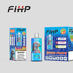 fihp 90000 puffs original fihp 3in1 90k 3 flavors in 1 vape led display type c port disposable e cigarettes customizable. fast shipping