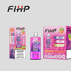 fihp 90000 puffs original fihp 3in1 90k 3 flavors in 1 vape led display type c port disposable e cigarettes customizable. fast shipping