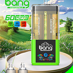 bang 60000 puffs original bang 2in1 60k can be filled with e liquid vape led display disposable e cigarettes customizable. fast shipping