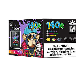 bang blaze 140000 puffs original bang blaze 140k 3 flavors in 1 vape type c port disposable e cigarettes customizable fast shipping