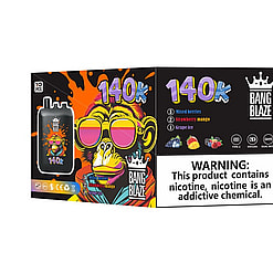 bang blaze 140000 puffs original bang blaze 140k 3 flavors in 1 vape type c port disposable e cigarettes customizable fast shipping