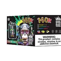bang blaze 140000 puffs original bang blaze 140k 3 flavors in 1 vape type c port disposable e cigarettes customizable fast shipping