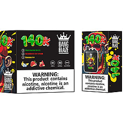 bang blaze 140000 puffs original bang blaze 140k 3 flavors in 1 vape type c port disposable e cigarettes customizable fast shipping