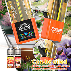 bang 60000 puffs original bang 2in1 60k can be filled with e liquid vape led display disposable e cigarettes customizable. fast shipping