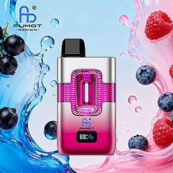 fumot eco 50000 puffs original fumot eco 50k double flavors vape led display type c port disposable e cigarettes customizable. fast shipping