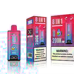 bang king 200000 puffs original bang king 8in1 200k vape led display type c port disposable e cigarettes customizable fast shipping