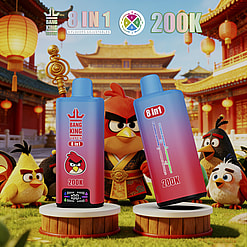 bang king 200000 puffs original bang king 8in1 200k vape led display type c port disposable e cigarettes customizable fast shipping