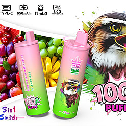 bang king triple 100000 puffs original bang king 100k 3in1 vape led display type c port disposable e cigarettes customizable fast shipping