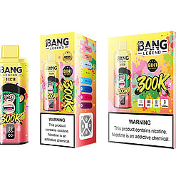 bang legend 300000 puffs original bang legend 8in1 300k vape led display type c port disposable e cigarettes customizable fast shipping