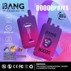 bang legend 80000 puffs three flavor switching original genuine 80k flavor switching customizable. fast shipping