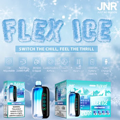 jnr flex ijs 21000 soezen originele echte wegwerp vape led-display type c oplaadpoort kristal 21k aanpasbaar. snelle verzending