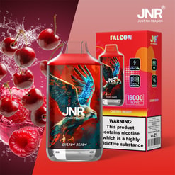 jnr falcon 16000 puffs original genuine disposable vape type c charging port crystal 16k customizable. fast shipping