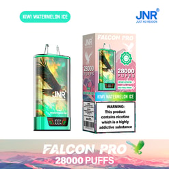 jnr falcon pro 28000 puffs original genuine disposable vape led display type c charging port crystal 28k customizable. fast shipping
