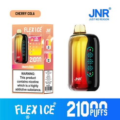 jnr flex ice 21000 puffs original genuine disposable vape led display type c charging port crystal 21k customizable. fast shipping