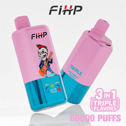 fihp 60000 puffs triple flavors original genuine 3in1 disposable vape type c charging port fihp 60k customizable fast shipping (copy)