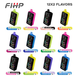 fihp 36000 trekjes dubbele smaken originele echte wegwerpvape type c oplaadpoort fihp 36k aanpasbare snelle verzending