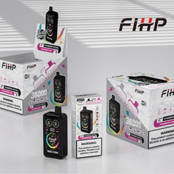 fihp 36000 puffs double flavors original genuine disposable vape type c charging port fihp 36k customizable fast shipping