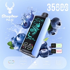stag bar pulse 35000 puffs original stag bar 35k led display disposable electronic cigarettes eu warehouse 3 5 days delivery