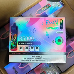 uwin randm tornado beat 35000 puffs original genuine 35k puffs music mode type c charging port led display customizable. fast shipping