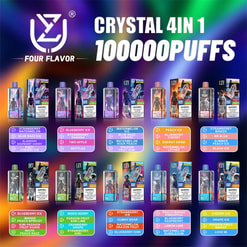 uzy crystal 100.000 soezen originele echte uzy 4in1 100k soezen type c oplaadpoort led-display aanpasbaar. snelle verzending