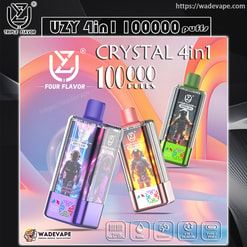 uzy crystal 100.000 soezen originele echte uzy 4in1 100k soezen type c oplaadpoort led-display aanpasbaar. snelle verzending