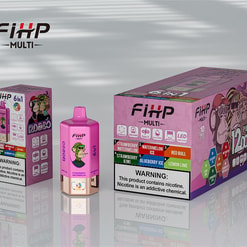 fihp multi 120000 trekjes 6in1 smaken originele echte zes smaken wegwerp vape type c oplaadpoort fihp 120k aanpasbare snelle verzending